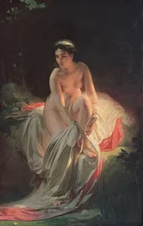 Donna che fa il bagno, 1875